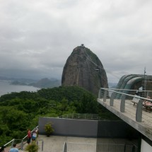 2nd section of funicular to the top of Sugar Loaf